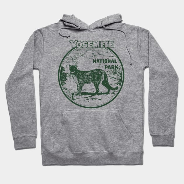 Yosemite National Park Vintage Hoodie by Hilda74